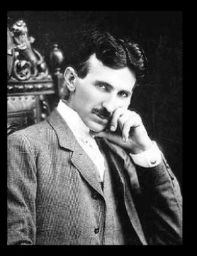 Nikola Tesla in 1896 now 40years old.